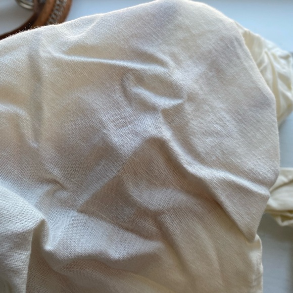 Gap boho embroidered cotton linen pull on shirt women's XS bohemian feminine - Picture 10 of 11